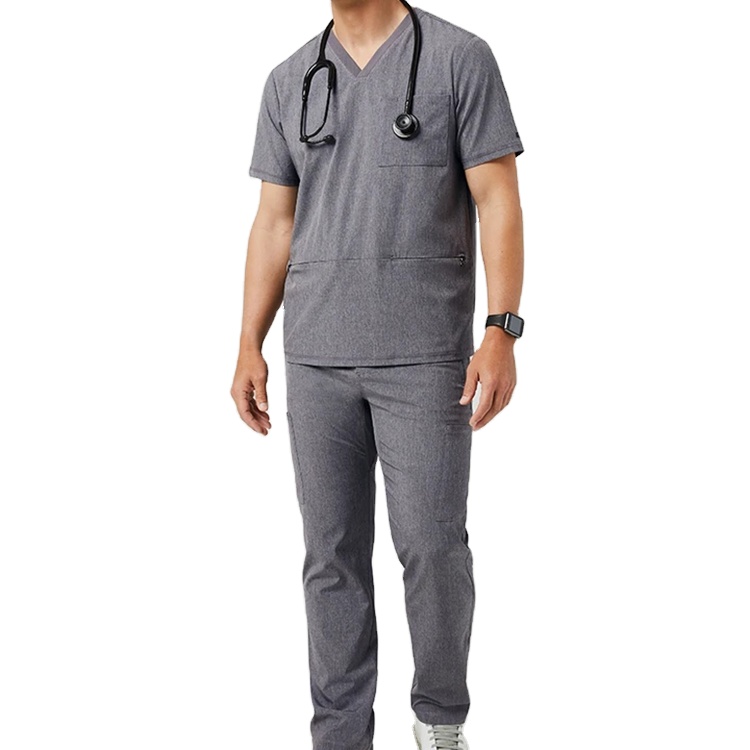 Hot Selling Custom nurse uniform for men jogger scrub set