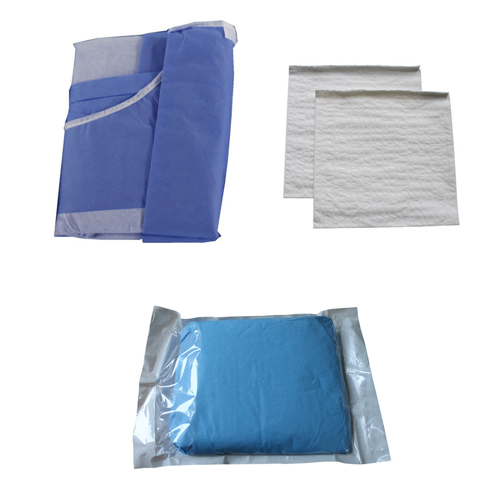 Reinforced Surgical Gowns With Hand Towel Sterile Disposable