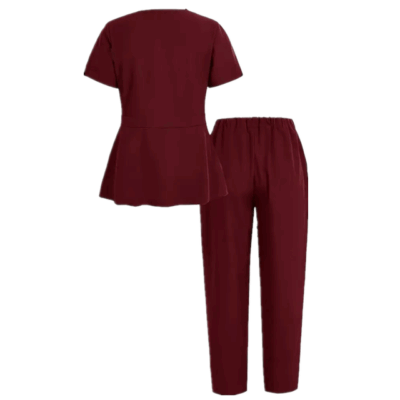 scrub sets short sleeve supplier