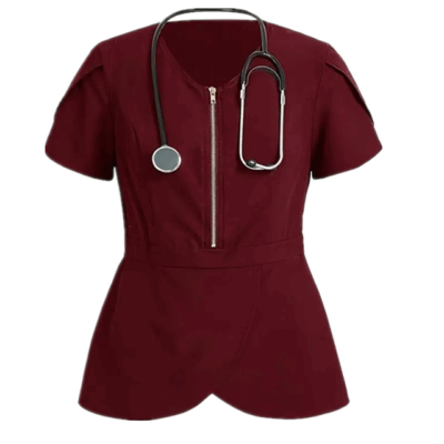 scrub sets short sleeve supplier