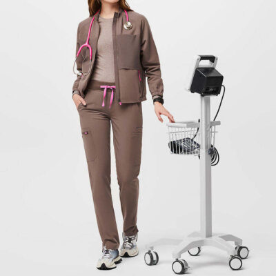 Custom nursing scrub jackets