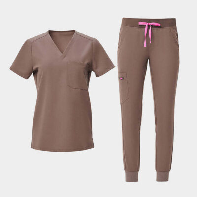 Custom nursing scrub jackets