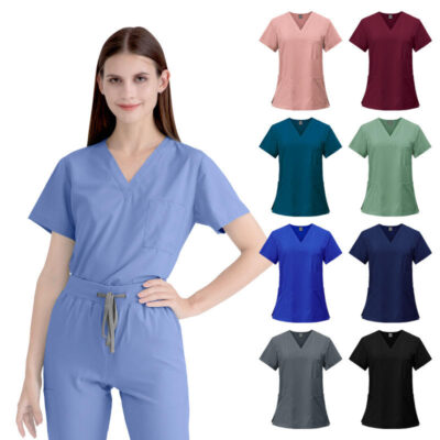 nursing jogger scrub sets for hospitals