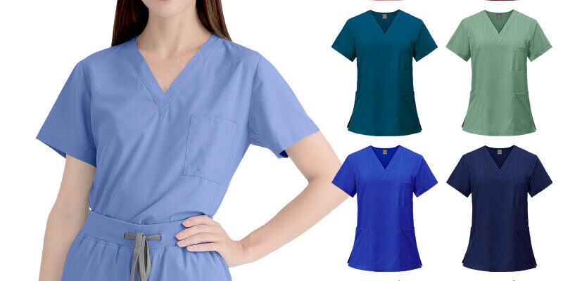 nursing jogger scrub sets for hospitals
