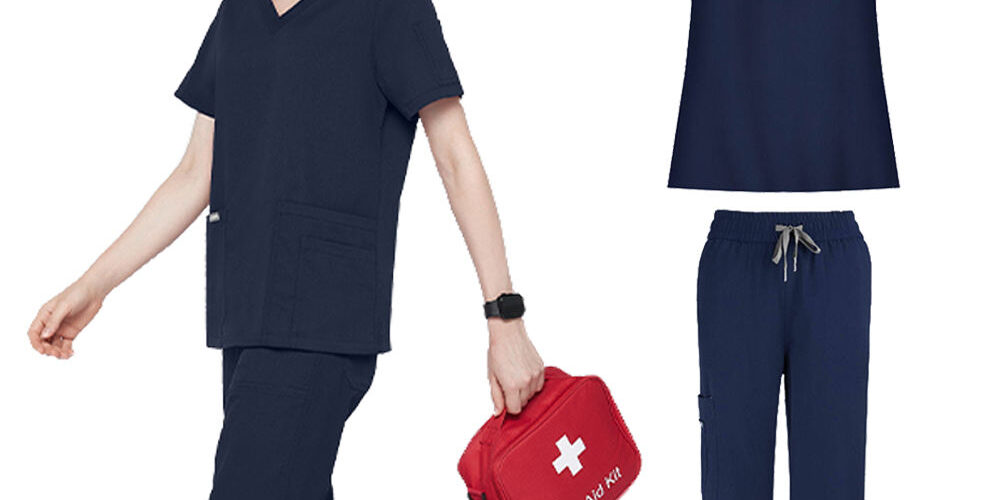 Custom unisex hospital scrub sets