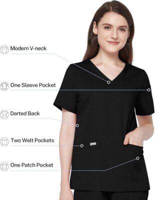 Custom unisex hospital scrub sets