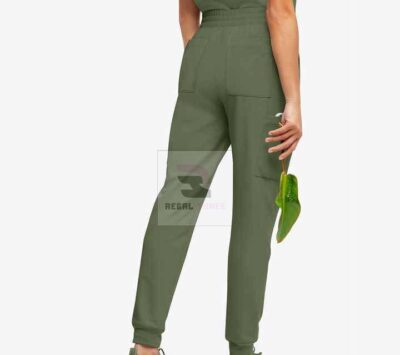 hospital scrub pants woven fabric