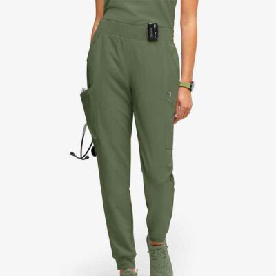 hospital scrub pants woven fabric