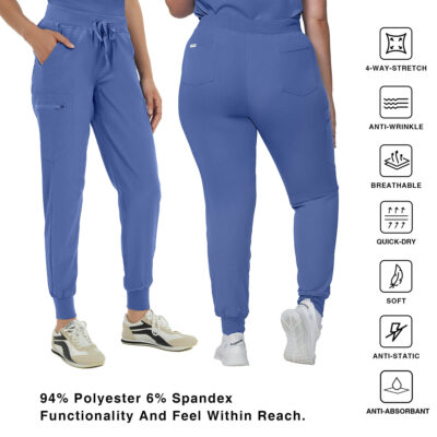 jogger pants with yoga waistband