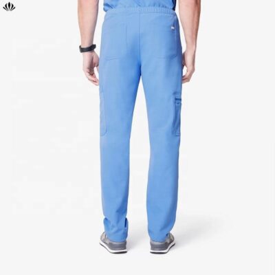 Men’s jogger scrub pants with drawstring