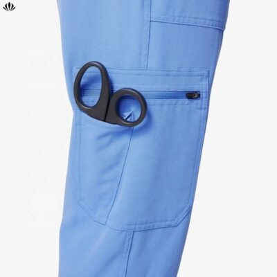 Men’s jogger scrub pants with drawstring