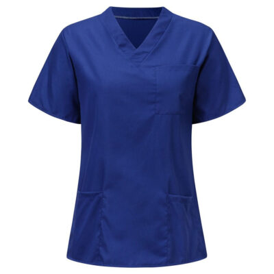 women’s hospital scrub tops tunic design