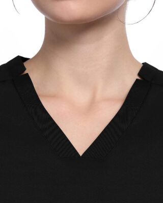 V-neck medical scrub tops