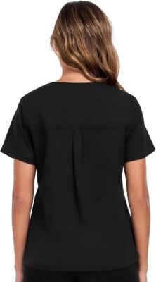 V-neck medical scrub tops