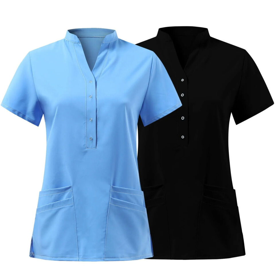 short sleeve medical scrub tops