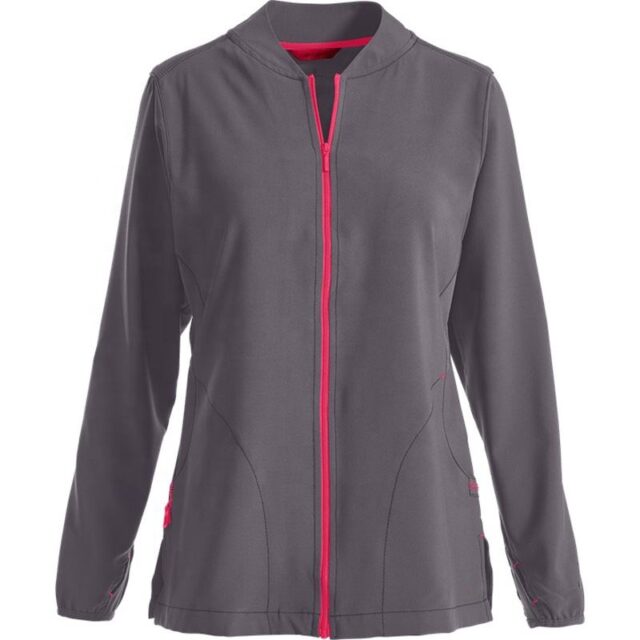 Women’s fleece warm up scrub jackets