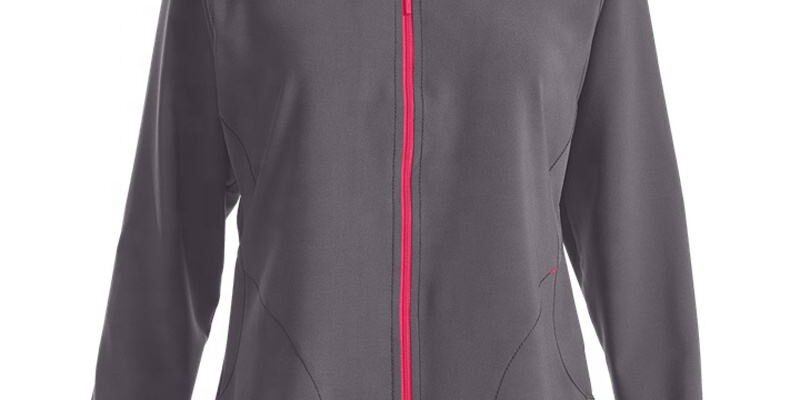 Women’s fleece warm up scrub jackets
