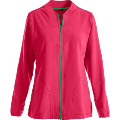Women’s fleece warm up scrub jackets
