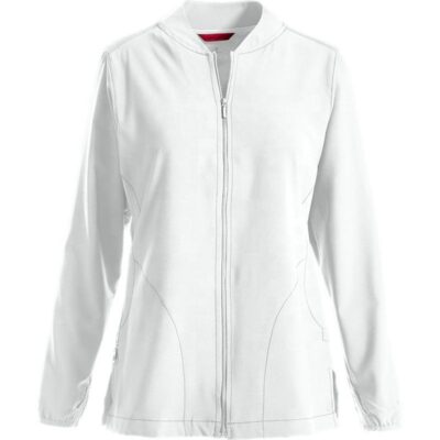 Women’s fleece warm up scrub jackets