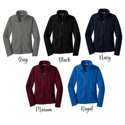 Custom logo fleece nurse scrub jackets