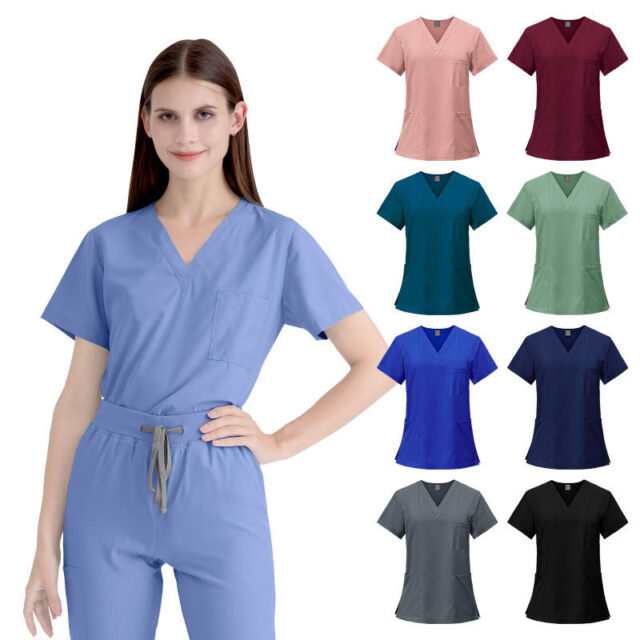 Custom medical nursing jogger scrubs
