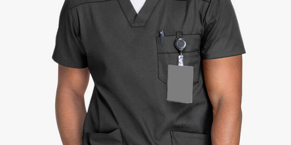 Wholesale OEM customized women scrub tops