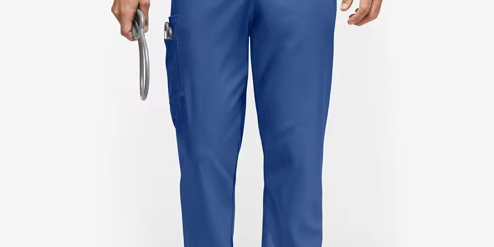 4-way stretch medical scrubs jogger pants
