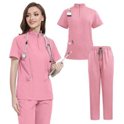 Women surgical scrub set