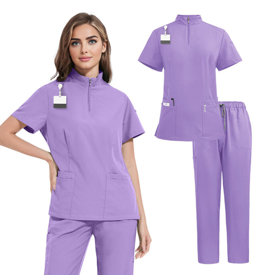 Women surgical scrub set