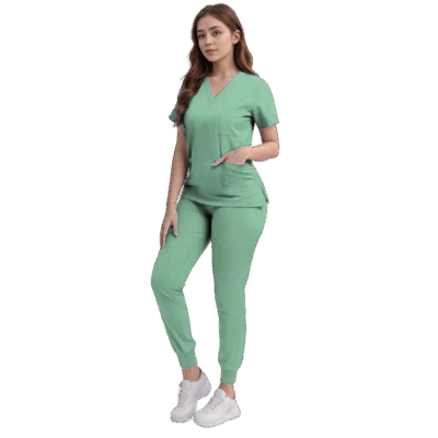 Women medical scrubs set