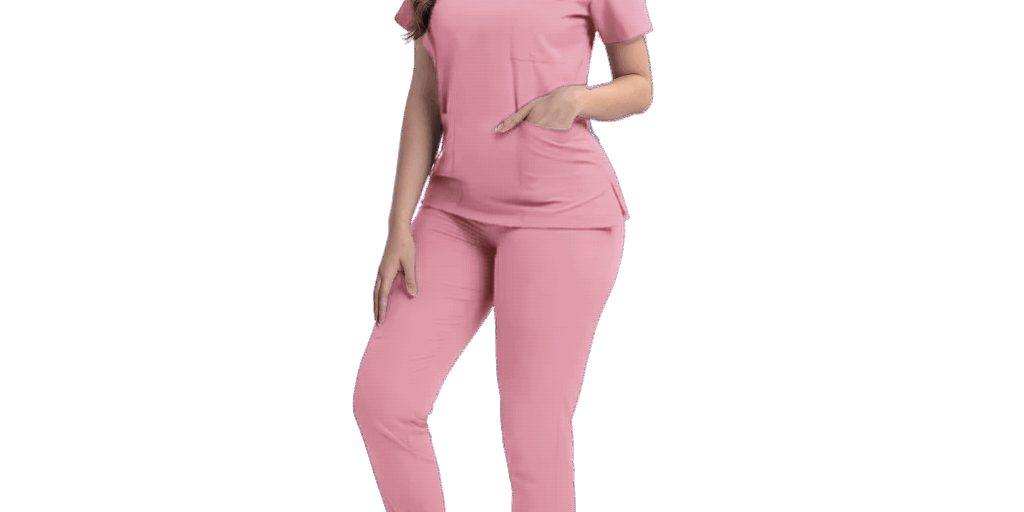 Women medical scrubs set
