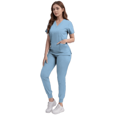 Women medical scrubs set