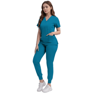 Women medical scrubs set